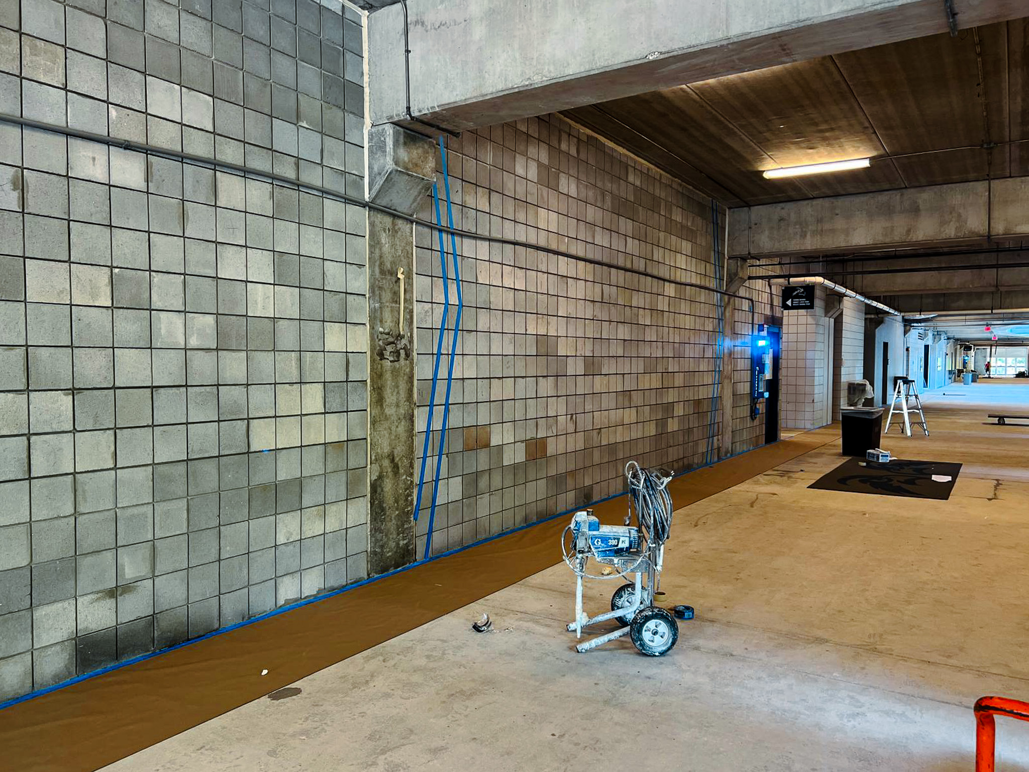 Construction workmanship and active project progress